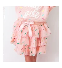 Sweet Wink Little and Big Girls Birthday Girl Sprinkle Tiered Tutu Skirt