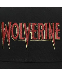 Marvel Wolverine Embroidered Slashed Title Baseball Hat (58cm)