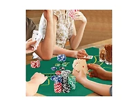 Texas Hold'em Poker Chip Set with 300 Pieces