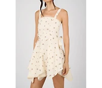 WeWoreWhat Women's Handkerchief Mini Dress