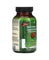 Irwin Naturals Quick Energy Red Liquid-Gel Multi