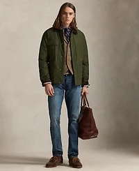 Polo Ralph Lauren Men's Varick Slim Straight Distressed Jeans