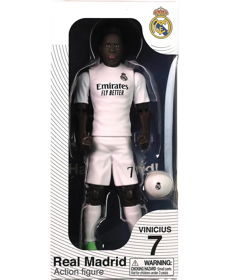 Banbo Toys Sockers Real Madrid Vinicius 8" Collectible Soccer Action Figure