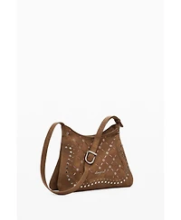 Desigual Women's Medium cut-out faux leather bag