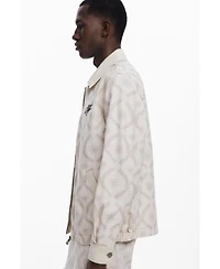 Desigual Men's Jacket with sun borders