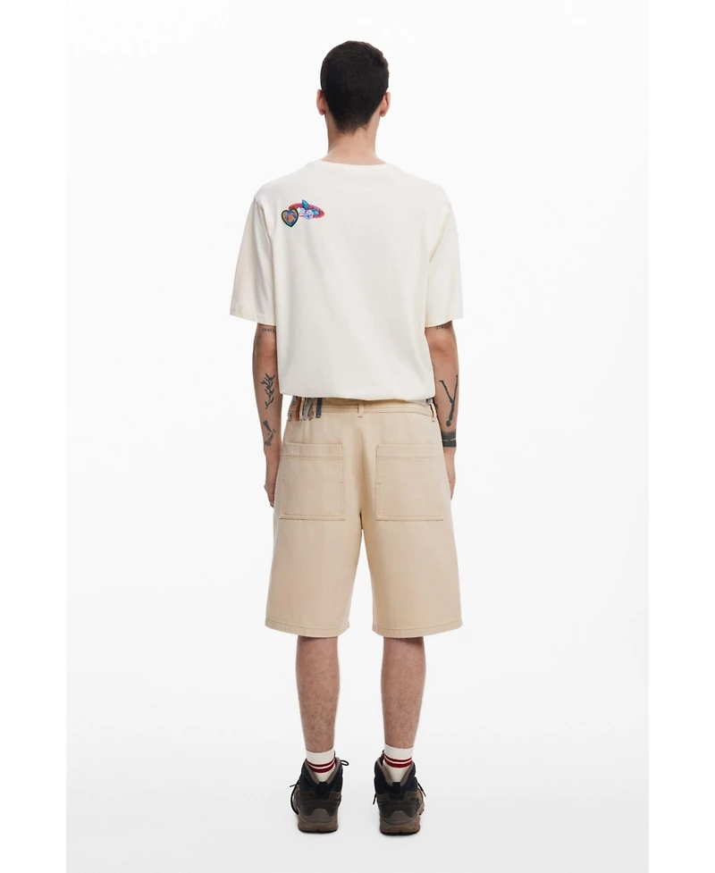 Desigual Men's Double-waist Bermuda shorts