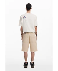 Desigual Men's Double-waist Bermuda shorts