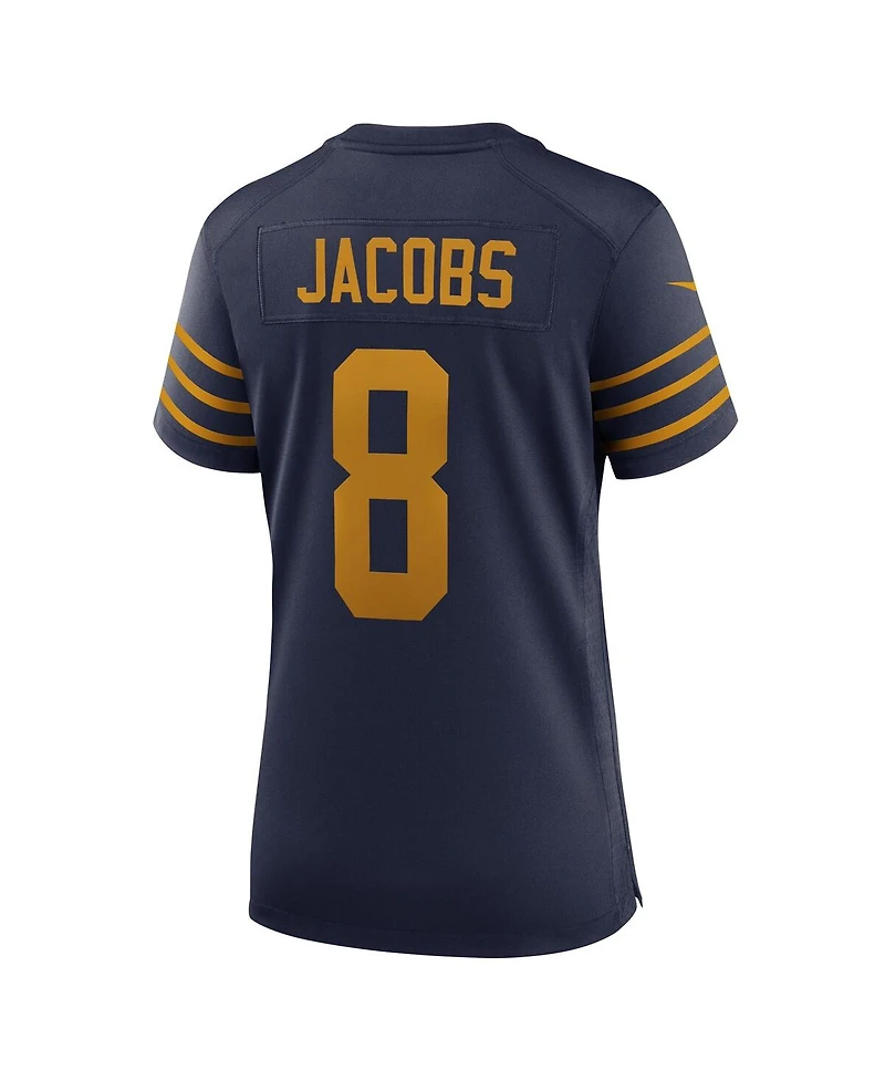 Nike Women's Josh Jacobs Navy Green Bay Packers The 1923 Classic Game Jersey