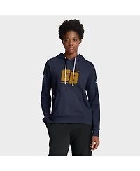 Nike Women's Navy Green Bay Packers The 1923 Classic Sideline Dri-fit Pullover Hoodie