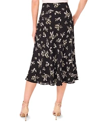 CeCe Women's Bias Midi Skirt