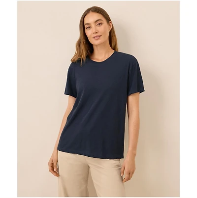 Organic Cotton Featherweight Slub Relaxed Tee