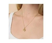 Little Sky Stone 14K Gold Plated Dice Charm Necklace