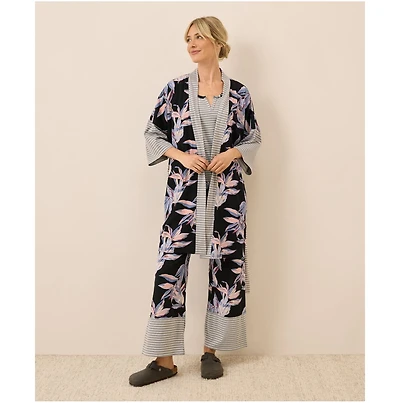 Pact Organic Cotton Staycation Short Robe