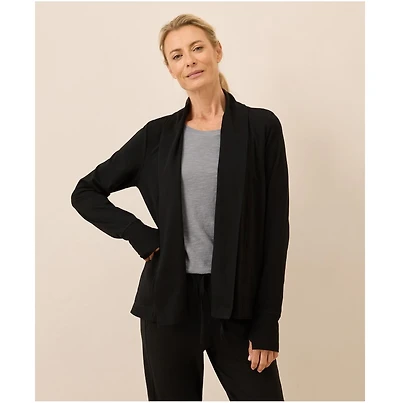 Pact Women's Luxe Stretch Jersey Swing Cardigan