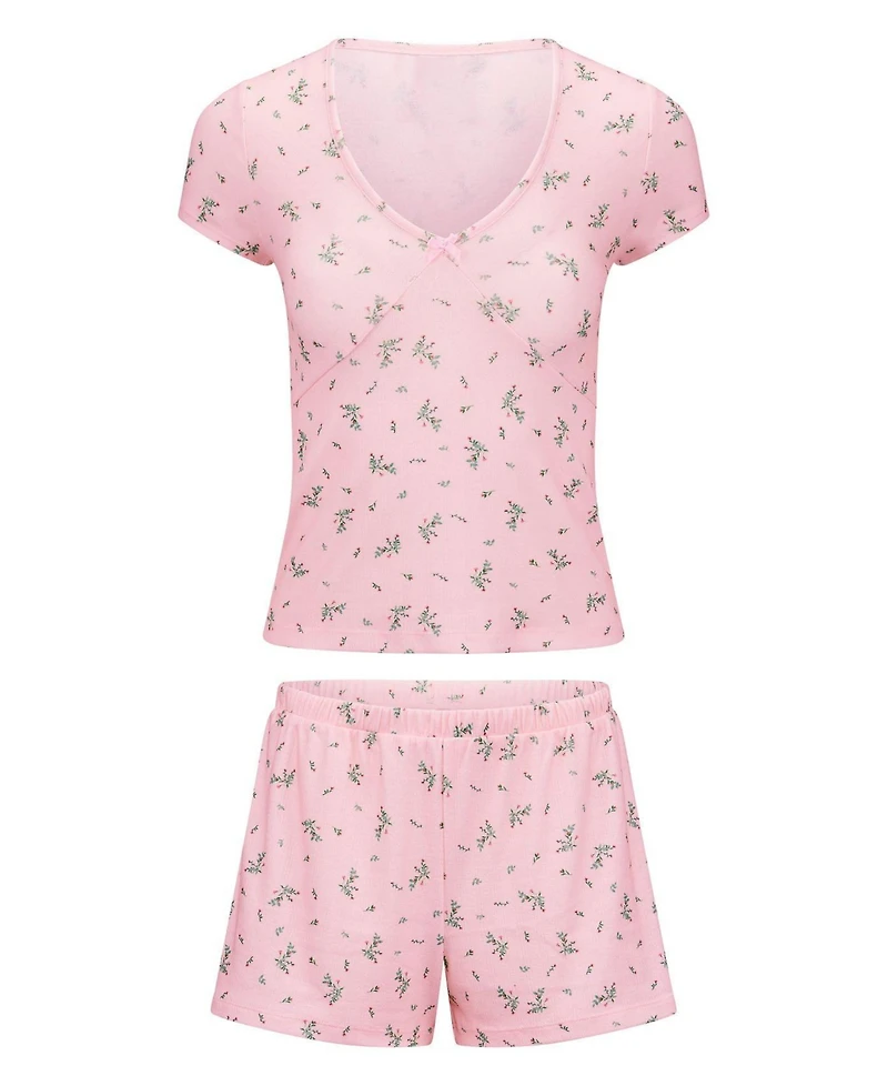 Adore Me Eloise Women's Plus-Size Short Pajama Set
