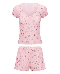 Adore Me Eloise Women's Plus-Size Short Pajama Set