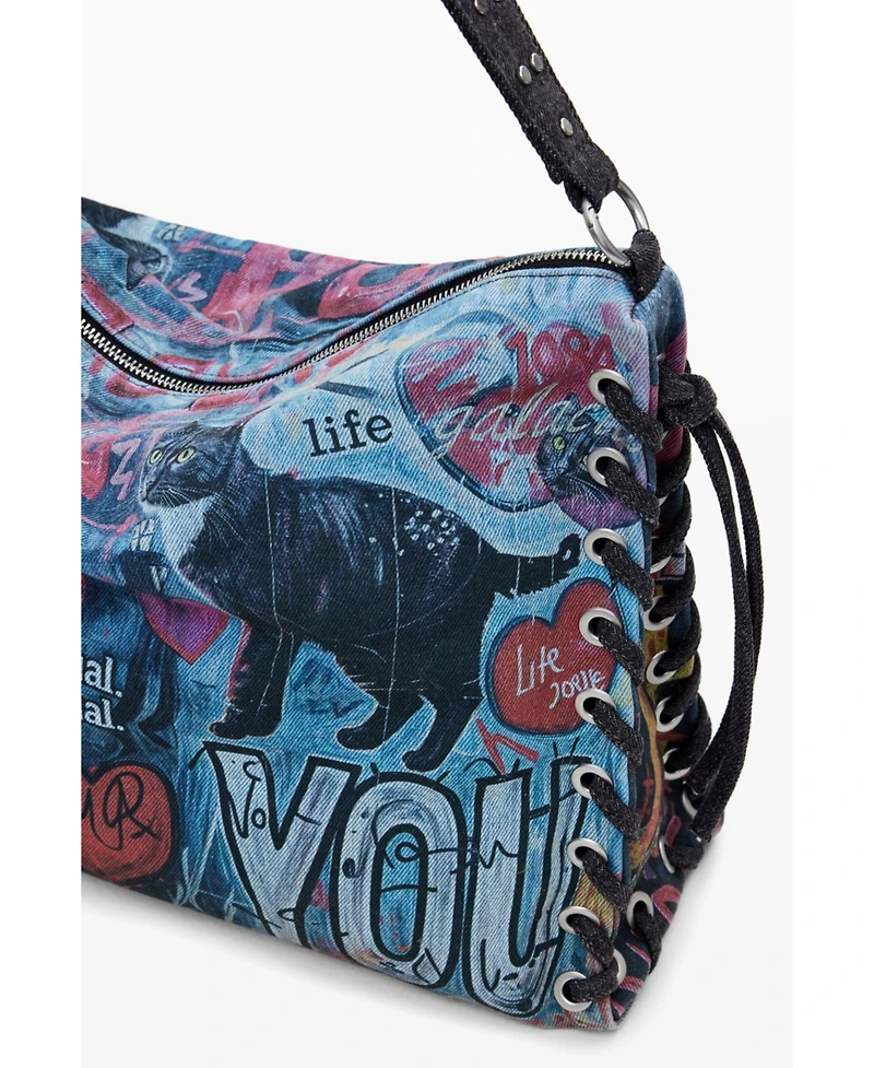 Desigual Women's Large graffiti bag