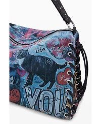 Desigual Women's Large graffiti bag