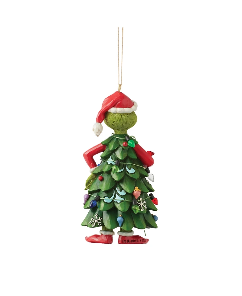 Jim Shore Grinch Dressed as Tree Ornament