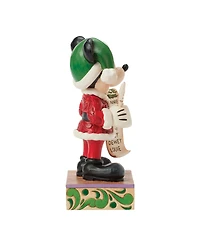 Jim Shore Santa Mickey with List Figurine