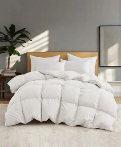Unikome Heavyweight White Goose Feather Fiber Comforter