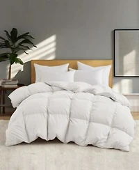 Unikome Heavyweight White Goose Feather Fiber Comforter