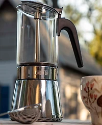 London Sip Stainless Steel 9-Cup Espresso Maker