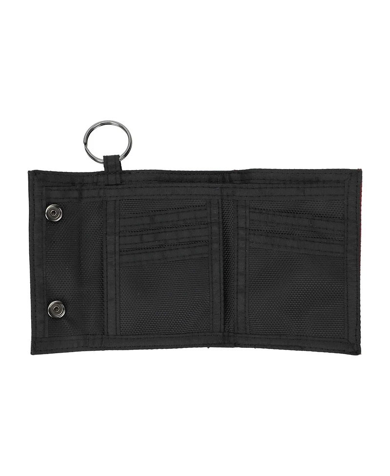 Marvel Men's Deadpool Tri-Fold Wallet With Snap Closure