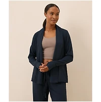 Pact Luxe Stretch Jersey Swing Cardigan