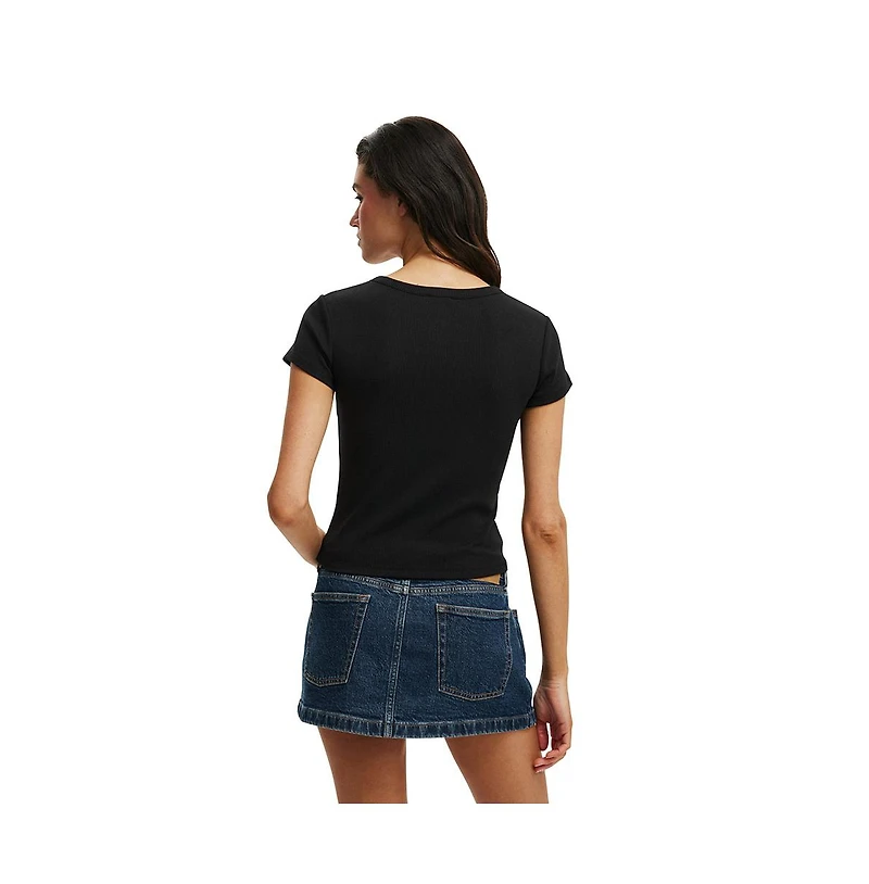 Cotton On Women's Christy Henley Tee