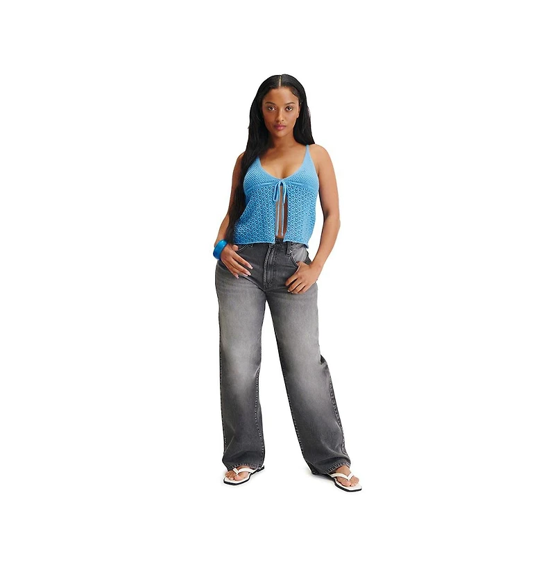 Cotton On Women's Curvy 91 Straight Jean