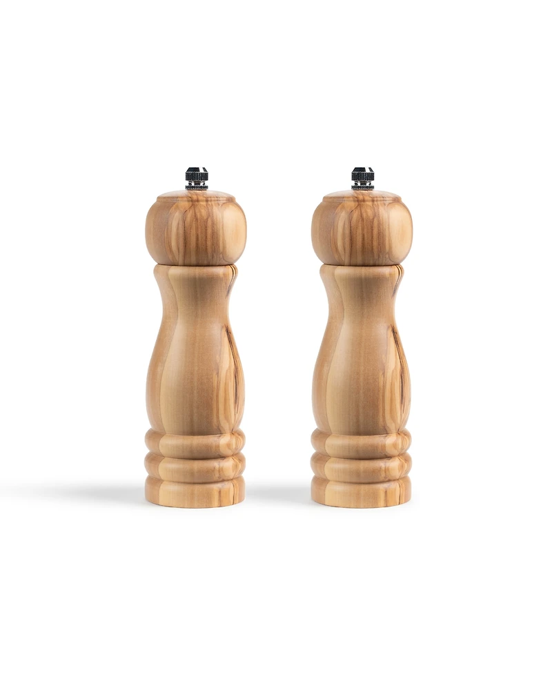 Cat Cora Olivewood 2-Piece Salt and Pepper Mill Gift Set