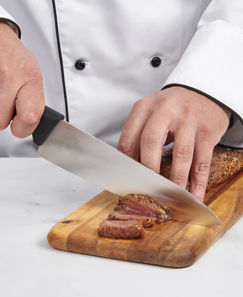 Cat Cora Cutlery-Pro 8" Soft-Grip Handle Chef Knife