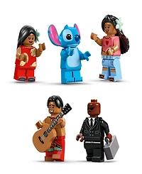 Lego Disney Lilo and Stitch Beach House Building Toy 43268, 834 Pieces