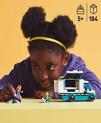 Lego City Emergency Ambulance Building Toy 60451, 184 Pieces