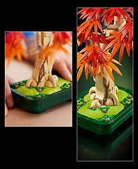 Lego Botanicals Japanese Red Maple Bonsai Tree 10348 Toy Building Set, 474 Pieces