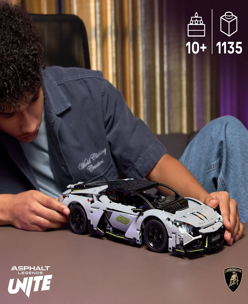 Lego Technic Lamborghini Revuelto Super Sports Car 42214, 1135 Pieces