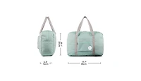 Urtala For Spirit Airlines Personal Item Bag 18x14x8 Foldable Travel Duffel Bag Tote Carry on Luggage Duffle Overnight for Women and Men