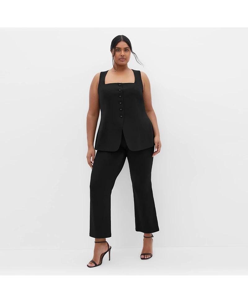 City Chic Plus Jaz Vest