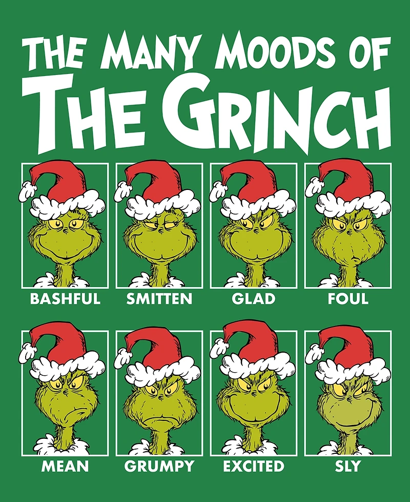 Hybrid Men's Grinch Naughty Nice Graphic Hoodie