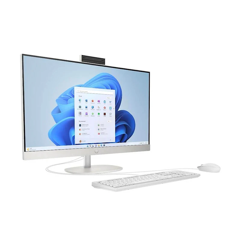 Hp 23.8" All-in-One Desktop Amd Athlon Silver 7120U 8GB Ram Amd Radeon Graphics 256GB ssd Storage