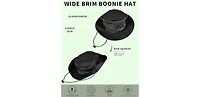 Multijoy Uv Protection Boonie Hat Upf 50+ Foldable Sun Hat for Hiking Fishing