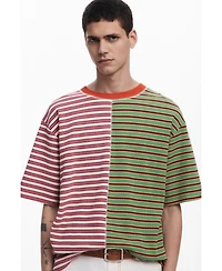 Desigual Men's Striped short-sleeve T-shirt