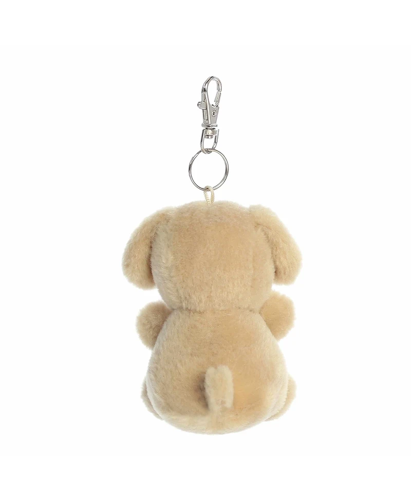 Aurora Mini Sunny Lab Palm Pals Adorable Clip-On Brown 4"