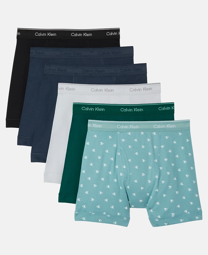 Calvin Klein Men's 5+1 Bonus Pack Classic Cotton Boxer Bries