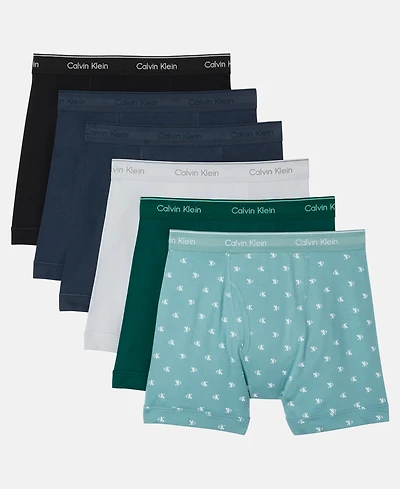 Calvin Klein Men's 5+1 Bonus Pack Classic Cotton Boxer Bries