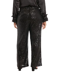 Muse Plus Sequin Pull On Pants