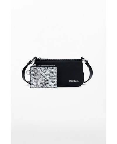 Desigual Women's Large 2-in-1 snake wallet