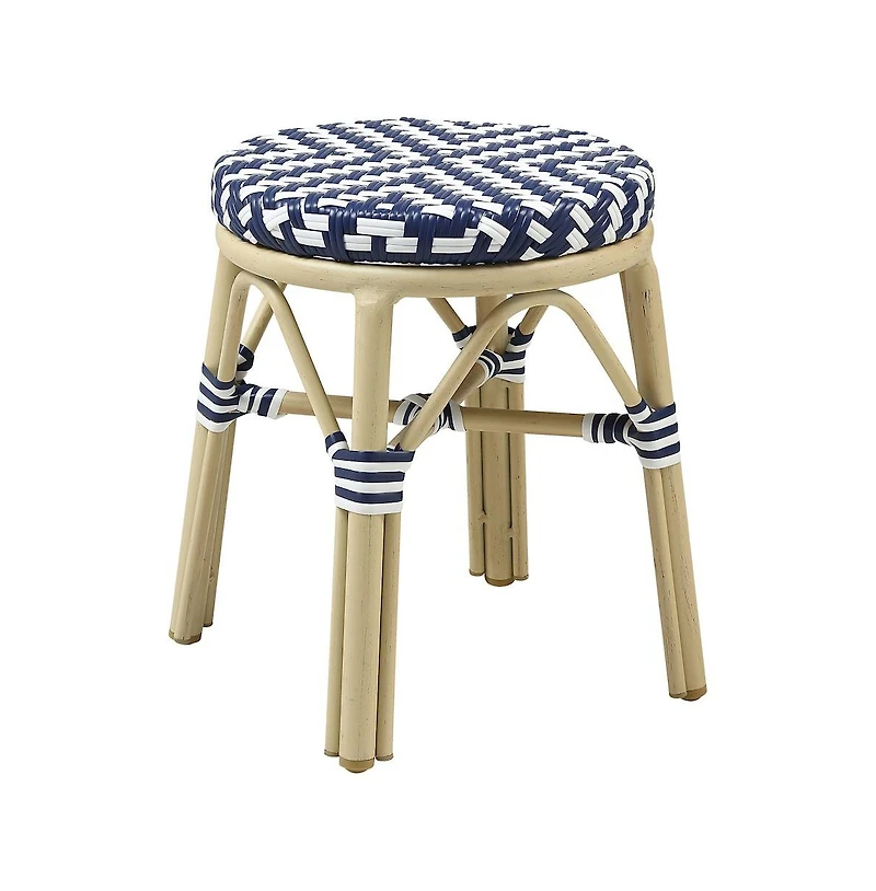 Enitial Star Pagler Aluminum 3pc Wicker Patio Coffee Table and Stool Set