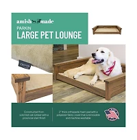 American Furniture Classics Parklin Large Pet Lounge With Pad